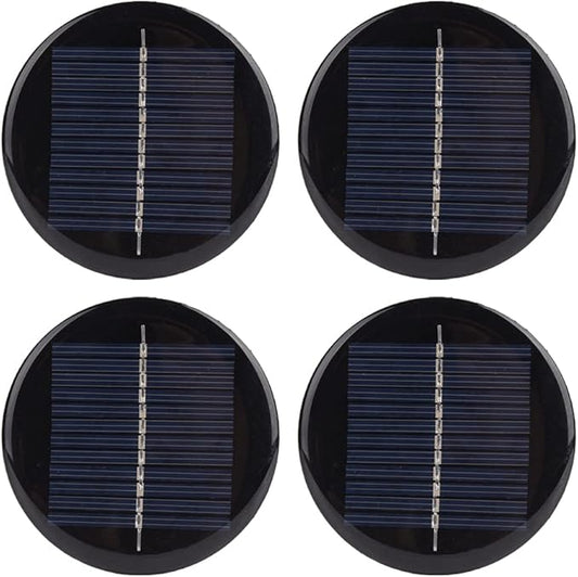 Solar Panel, Portable Lightweight 4PCS Solar Charger Set for Camping Hiking RV Travel Emergency Power Outdoor Enthusiasts
