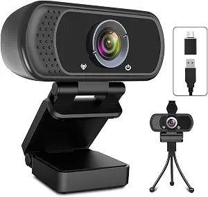 USB C Webcam for Switch 2 / PC: 1080P HD Web Cam with Mic,Computer Camera