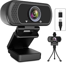 USB C Webcam for Switch 2 / PC: 1080P HD Web Cam with Mic,Computer Camera