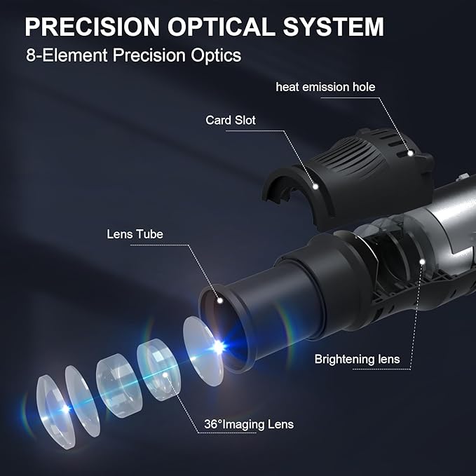 WELLMAKING Profoto Mount Optical Snoot Conical S-290 Kit. Adjustable Focus, 36° Lens, Aperture Modifier, 4 Color Filters, and 12 Gobos; for Photography, LED and Strobe Light, Studio Video Artist