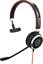 Jabra Evolve 40 MS Professional Wired Headset, Mono – Telephone Headset for Greater Productivity, Superior Sound for Calls and Music, 3.5mm Jack/USB Connection, All-Day Comfort Design, MS Optimized - Image 1