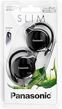 Panasonic- Rp-hs46e-k Slim Clip On Earphone - Black - Image 1
