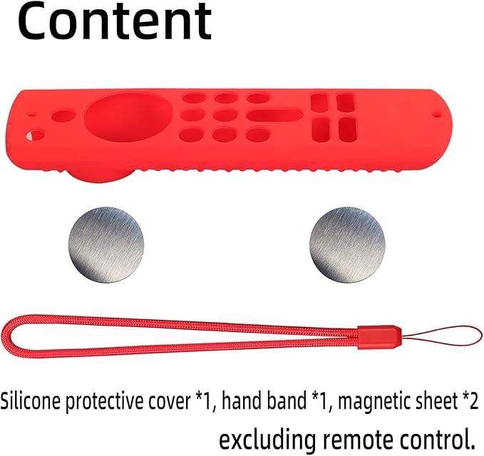 Silicone Remote Cover for Fire TV Stick 3rd Gen 2021 /Fire TV Stick 4k Max Silicone Case Anti-Slip Silicone Protective Case Silicone Sleeve with Magnetic tech(Black)