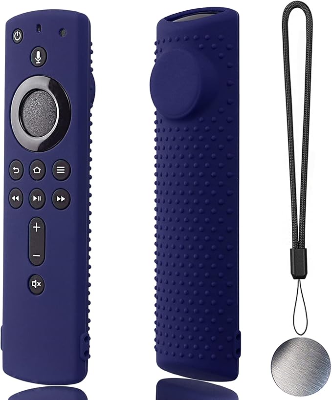 Firstick F Stick TV Remote Silicone Case, Magnetic Cover (Midnight Blue) - Compatible with 4K Firestick Remote