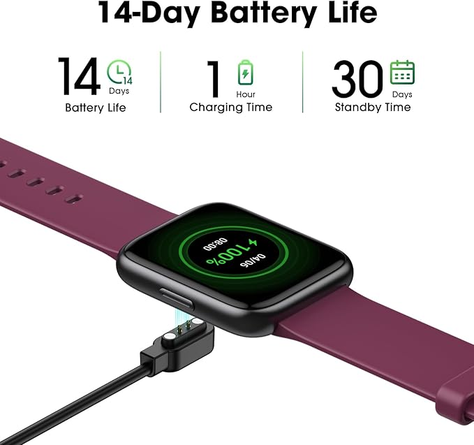 Pedometer Watch Senior Friendly No App/Phone Required, Waterproof Fitness Tracker Watch with Step Counter Calories/Sleep Tracker for Walking Running for Men Women