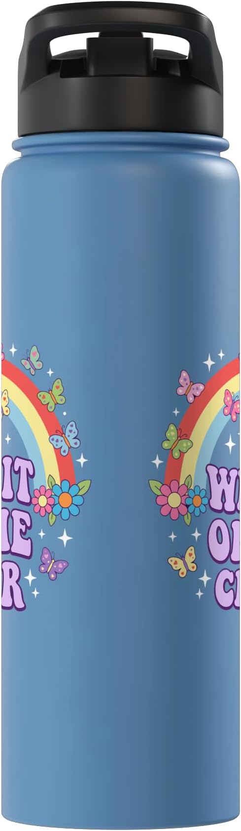 Rainbow Stainless Steel Insulated Water Bottle