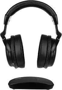 SIMOLIO TV Headphones Wireless for Seniors, 2-in-1 RF & Bluetooth Headsets