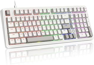 AJAZZ AK980 97% Wired Mechanical Keyboard, Gasket Hot-Swappable, Pre-Lubed - Image 1