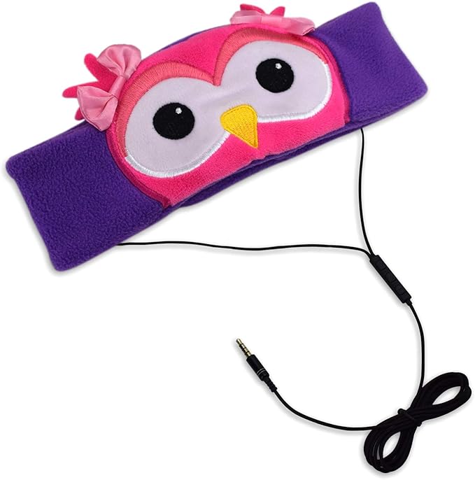 Contixo H1 Kids Headphones, 85dB Volume Limiting with Adjustable Speakers Soft Children Fleece Headband Toddler Headphones
