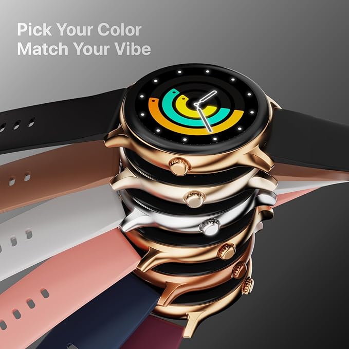 Fire-Boltt Phoenix Pro 35.3mm (1.39 inch) Bluetooth Calling Smart Watch, AI Voice Assistant, Metal Body with 120+ Sports Modes, SpO2, Heart Rate Monitoring. (Silver Grey)