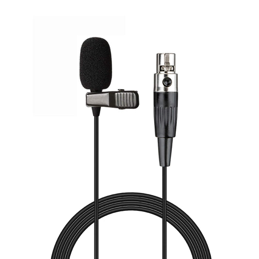 Lavalier Microphone Lapel Microphone Compatible with Shure Wireless Transmitter - Unidirectional Condenser Mic - Mini XLR TA4F Plug