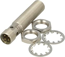 DW-AS-703-M12 10 VDC, -25 to +85 Degrees C, 6 MM Detection Range, Barrel Proximity Sensor, INDUCTIVE, IP68/69K, M12 4 PIN Connector, PNP, Stainless Steel, Threaded Barel