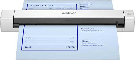 Brother DS-640e Compact Portable Document Scanner