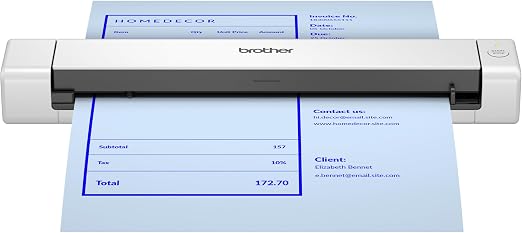 Brother DS-640e Compact Portable Document Scanner