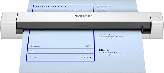 Brother DS-640e Compact Portable Document Scanner