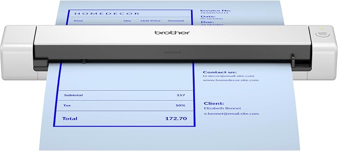 Brother DS-640e Compact Portable Document Scanner