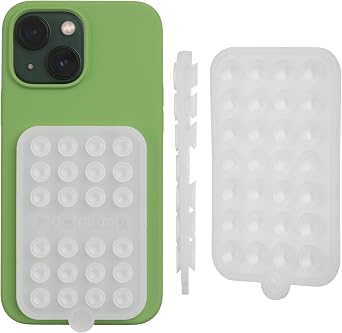 OCTOBUDDY Double - Silicone Double-Sided Suction Phone Case - Transparent
