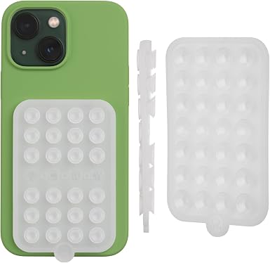OCTOBUDDY Double - Silicone Double-Sided Suction Phone Case - Transparent