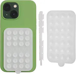 OCTOBUDDY Double - Silicone Double-Sided Suction Phone Case - Transparent