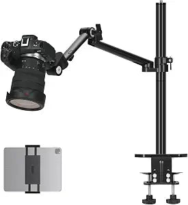 TARION Camera Desk Mount Overhead DSLR Arm Stand Titanrig Lite Z