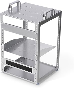 8U 10 Inch Network Rack, 9.45 Inch Deep Desktop Mini Stackable Server Rack