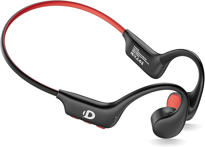 Open Ear Sport Headphones, Wireless Bone Conduction Earphones, Built-in 32GB MP3,with Mic, IP68, Sweat & Water Resistant, Up to 8 Hours Battery, Bluetooth 5.3,for Running,Workouts