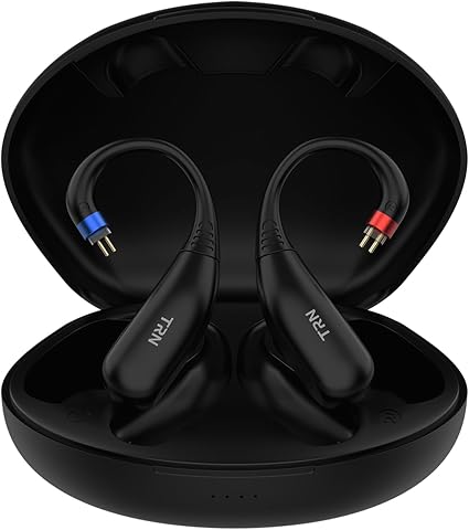 Fanmusic TRN Scallop Wireless IEM Ear Hook Bluetooth 6.0 Earphone Module Swappable Adapter(Headphones not Included) (Includes 0.78mm, 2pin-S, MMCX)