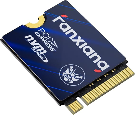 fanxiang 500GB M.2 2230 NVMe SSD, PCIe Gen 4x4 Speed up to 4850 MB/s, 2230 SSD Compatible with Steam Deck/ROG Ally/Microsoft Surface Pro/Mini PCs, S630