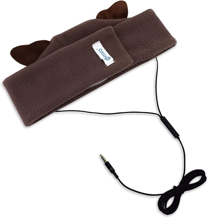 Contixo H1 Kids Headphones, 85dB Volume Limiting with Adjustable Speakers Soft Children Fleece Headband Toddler Headphones