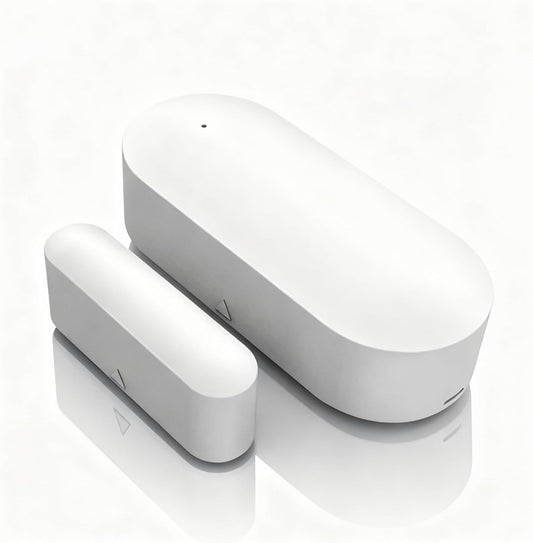 Smart WiFi Door & Window Sensor – Wireless Magnetic Alert, Alexa & Google Home