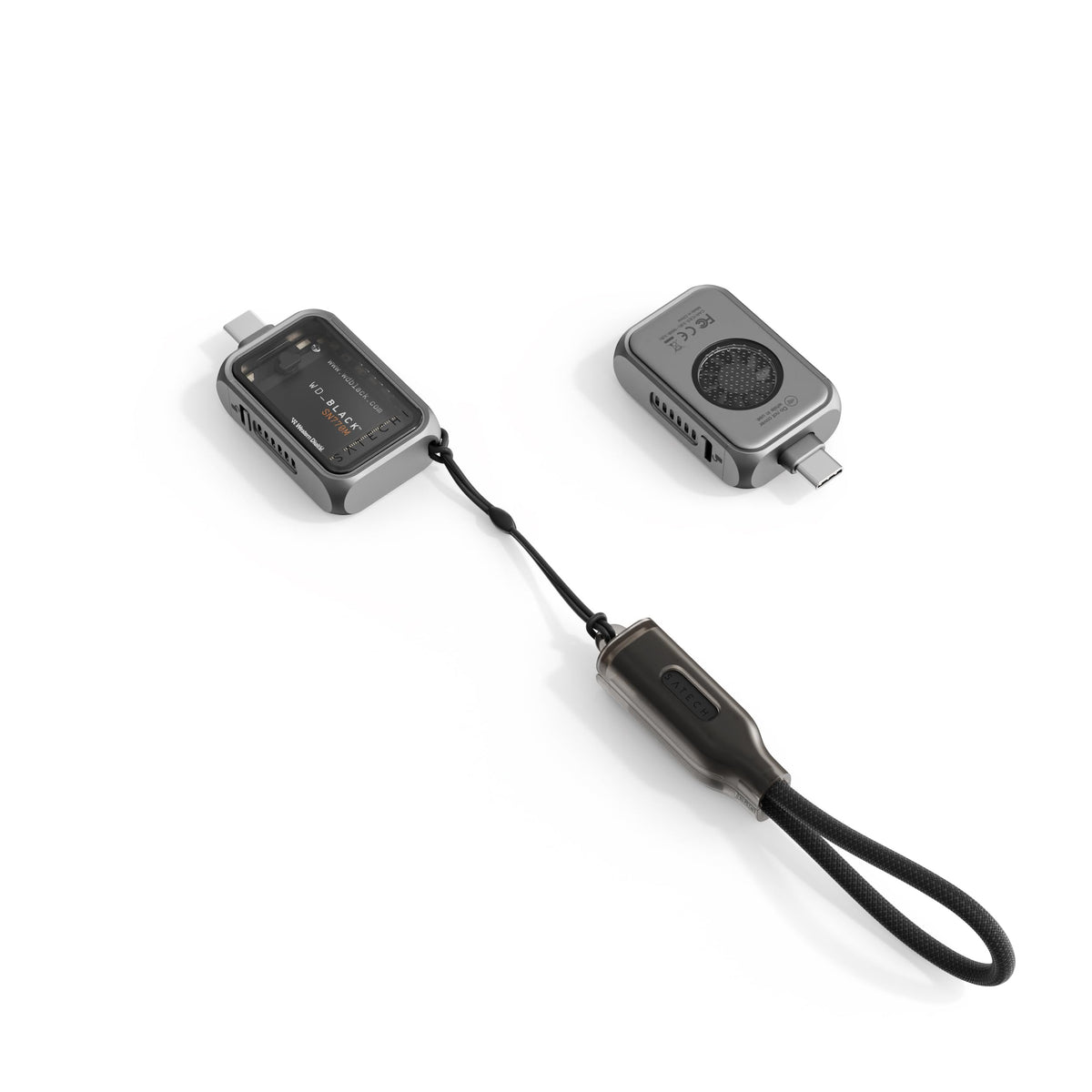 Satechi Mini NVMe SSD Enclosure, 10Gbps Transfer Speed, Up to 2TB Capacity