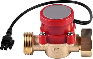 Pump Flow Switch, Electronic Water Flow Sensor Switch, G1/2-3/4 Thread, AC 0-110V 0.2A, Low Voltage for Booster Pump, Well Pump, Submersible Pump, Irrigation System