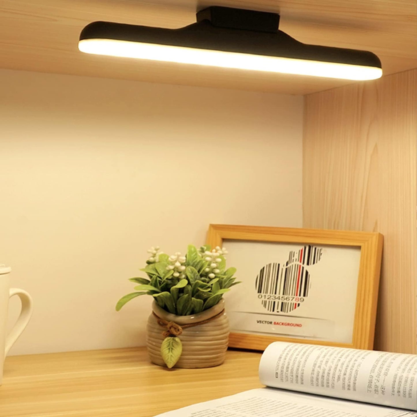Rechargeable LED Cabinet Light — Magnetic, Dimmable, Touch Control