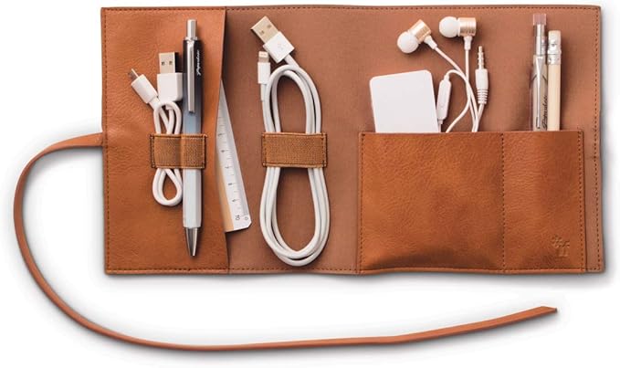 Bookaroo Travel Tech-Tidy Brown