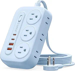 ORICO Surge Protector Power Strip, PD20W Multiple Outlets Extension Cord