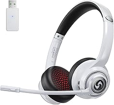 Wireless Headset for Work, HD Sound Bluetooth Headphones with Mic - Image 1
