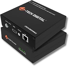 J-Tech Digital HDMI IPTV Encoder, 4K 60Hz Input 1080p 60Hz Output H.264 H.265 Video Encoder with Audio Input, Supports UDP, HTTP, RTSP, RTMP, RTMPS, SRT, HLS, FLV, ONVIF Protocols [JTECH-ENCH4AV2] - Image 1