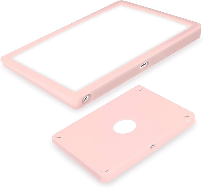 Silicone case for Magic Trackpad 2 Silicon case for Apple Wireless Touchpad Apple Trackpad Protective Cover，Anti-dust and Anti-Scratch Washable Wear-Resistant Silicone Skin (Pink)
