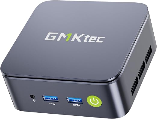 GMKtec G10 Mini PC Computer, Ryzen 5 3500U (Beats 4300U/N150/3300U), 16GB RAM 512GB SSD 2.5GbE NIC LAN Desktop Office Home Business HTPC, Triple 4K Display, WiFi, BT, USB-C, DP, Type-C PD, HDMI 2.1 - Image 6