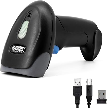 2D Wireless Bluetooth Barcode Scanner with 2000mAh Battery