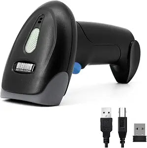2D Wireless Bluetooth Barcode Scanner with 2000mAh Battery