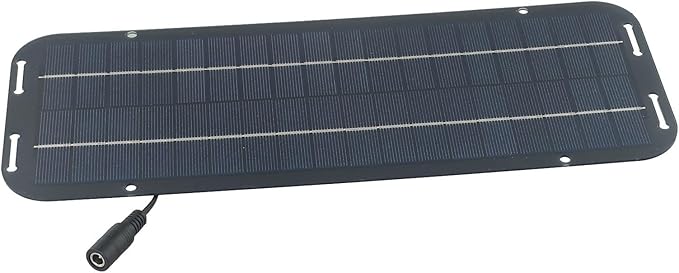 60W 12V Solar Panel Battery Charger for Caravan Car Van Boat, Solar Panel Kit Battery Maintainer Trickle Charger