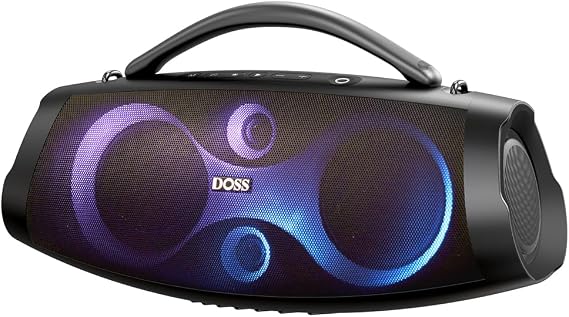 DOSS Extreme Boom Pro D200 -Portable Bluetooth Speaker - Black