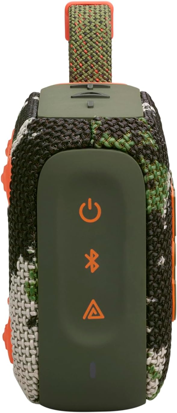 JBL JBLGO4SQUADAM-Z Go 4 Portable Bluetooth Speaker, Sqaud - Certified Refurbished