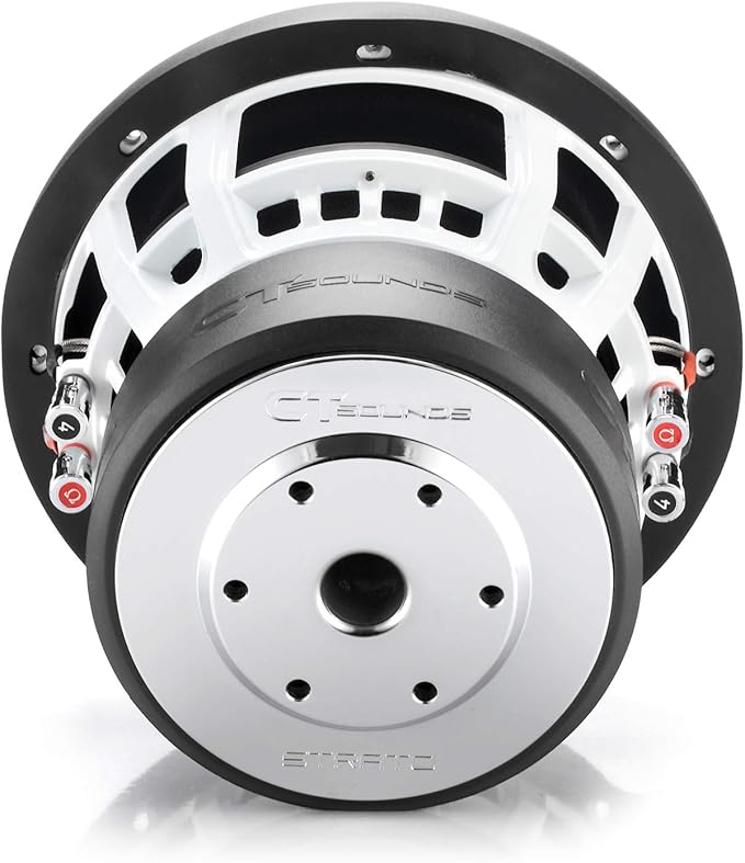 CT Sounds STRATO-8-D4 1200 Watts Max 8 Inch Car Subwoofer Dual 4 Ohm