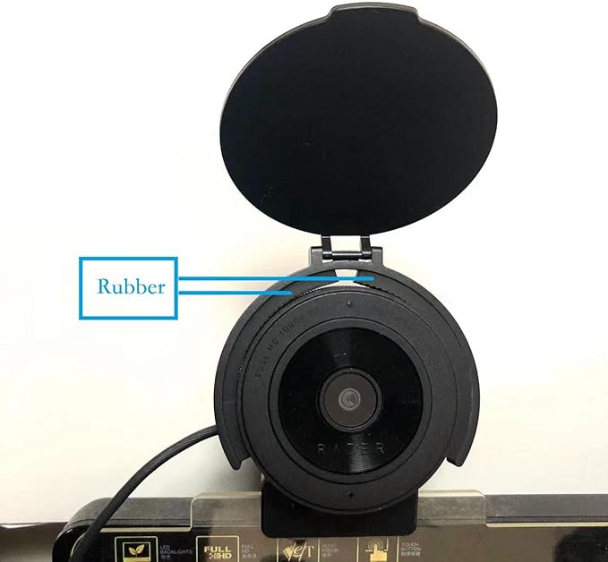 LZYDD Webcam Privacy Shutter Protects Lens Cap Hood Cover/Shell Case for Razer Kiyo X and Kiyo Pro Streaming Webcam (Upgraded)
