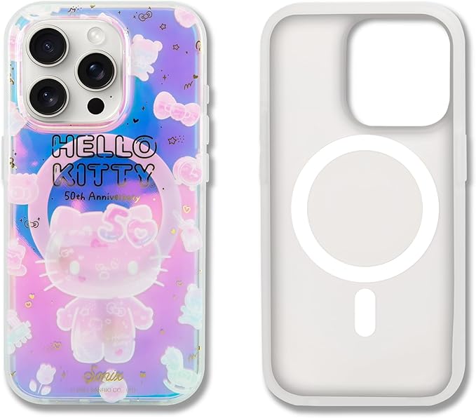 Sonix x Sanrio Phone Case for iPhone 15 Pro | Compatible with MagSafe | 10ft Drop Tested | Hello Kitty 50th Anniversary