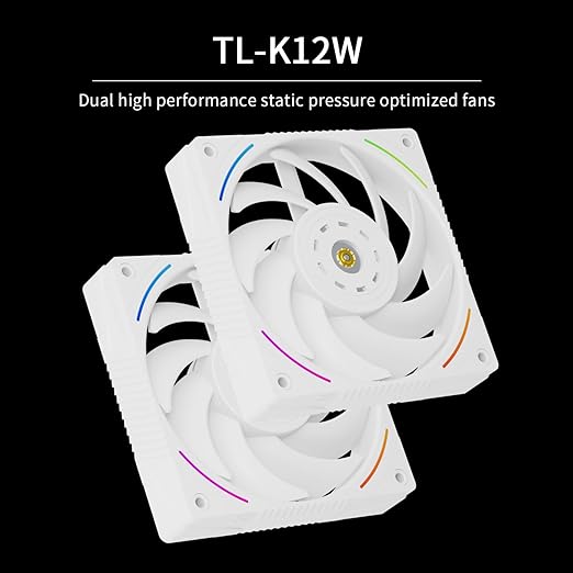 Thermalright Phantom Spirit 120 Digital SNOW CPU Air Cooler, 7 Heat pipes CPU Cooling,Double Tower Cooling,Support for AM4/AM5/Intel lga1700/115X/1200/1851,Magnetic Attraction-Digital Screen Top Cover