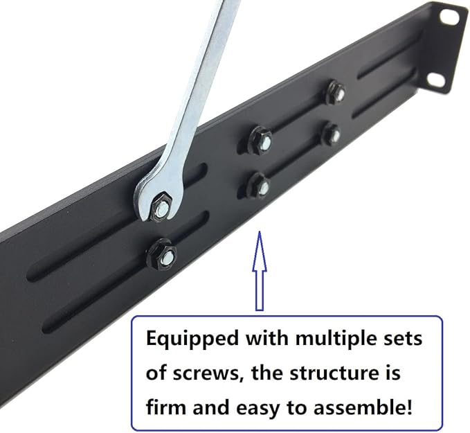 1U Universal Rack Mount Rails- 4-Post Server Rack Shelf Rail 16-29 inches Adjustable Depth for APC HP IBM DELL Compaq