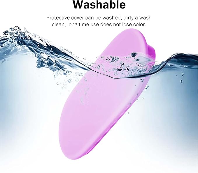Silicone Glow Cover Case for Google TV Streamer 4K 2024 ，Protective Sleeve Set for Google TV Streamer 4K Host Box +Voice Remote,Anti-Slip Scratch Shock Protection (Glow Purple)